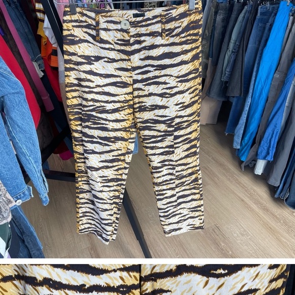 Dolce & Gabbana Tiger Animal Print Pants - Picture 1 of 3